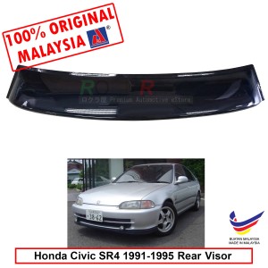 Honda Civic EG SR4 (5th Gen) 1991-1995 AG Rear Wing Spoiler Visor Windscreen Sun Shade (Big 20cm)